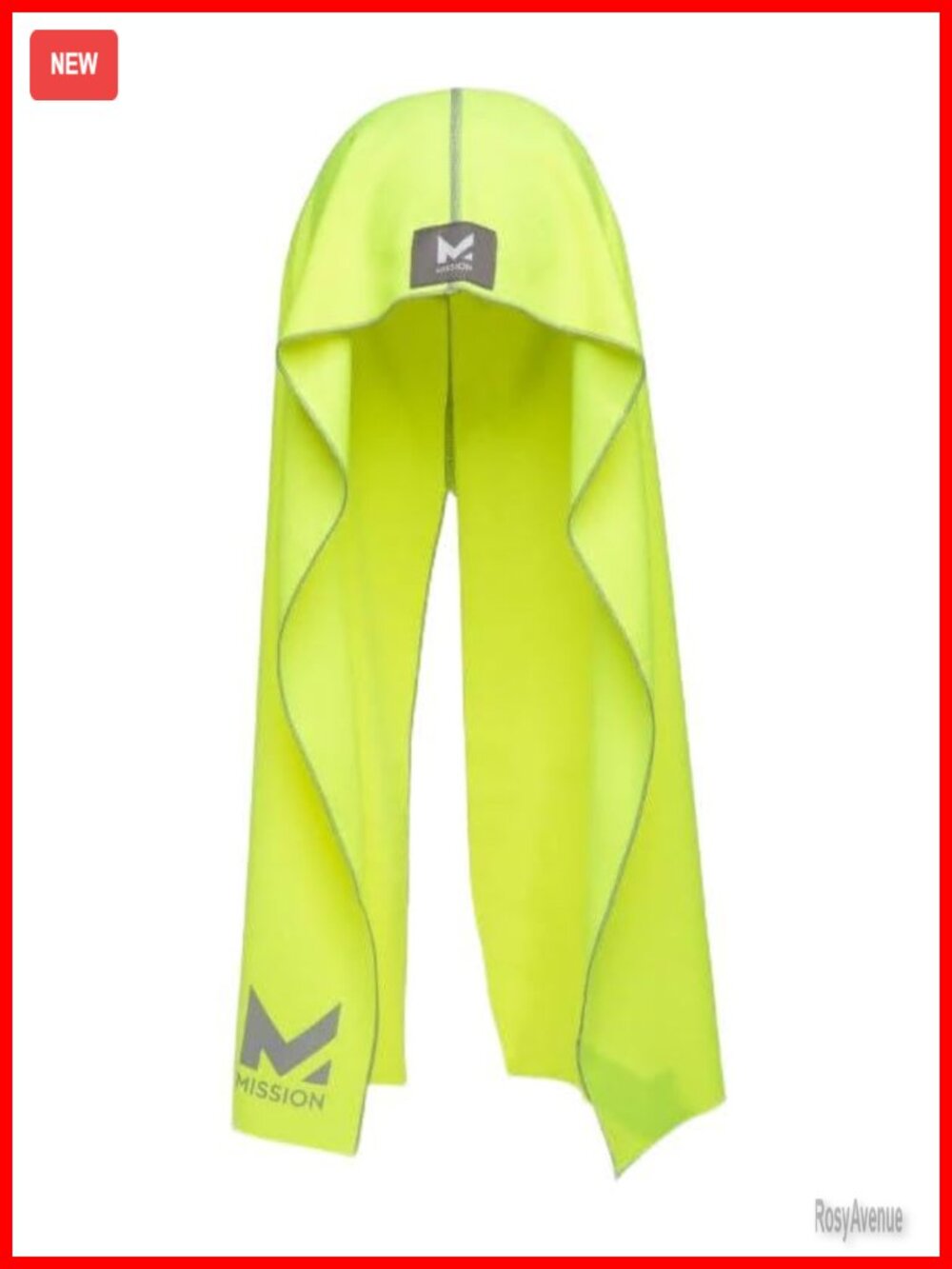 Cooling Hoodie Towel UPF 50 Sun Protection Microfiber Sports Gym Towel